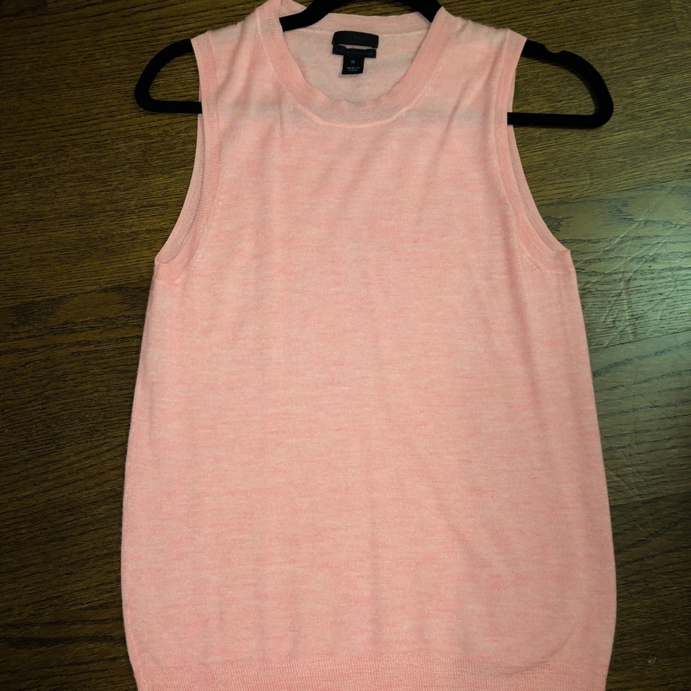 Jcrew Italian cashmere sleeveless shell